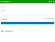 Tablet Screenshot of fusionunlocking.com